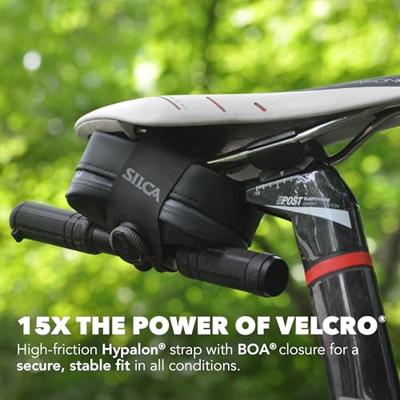 SILCA zadeltas "mattone" saddle bag mattone black/red - thumbnail
