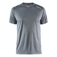 Craft 1907361 Rush Ss Tee M - Dark Grey Melange - M - thumbnail