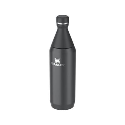 Stanley Drinkfles - Waterfles - The All Day Slim Bottle - Black - 600 ml
