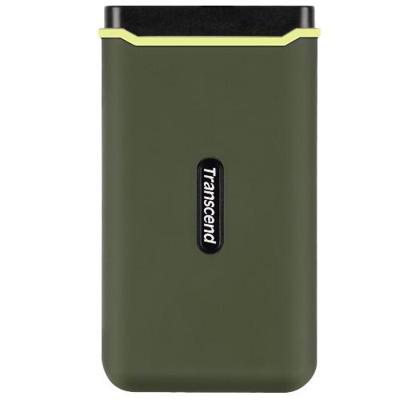 Transcend ESD380C 2 TB Externe SSD harde schijf USB-C, USB-A Groen TS2TESD380C Transcend ESD380C 2 TB Externe SSD harde schijf USB-C, USB-A Groen TS2TESD380C
