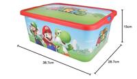 Super Mario opbergbox 13 liter - thumbnail