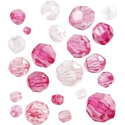 Creativ Company Facetkralen mix roze, 45 gram