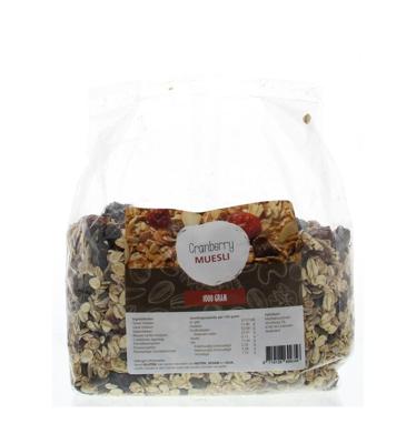 MijnNatuurwinkel Cranberries muesli 1 Kilogram