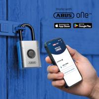 ABUS ABEO10010 Hangslot Bluetooth Zilver - thumbnail