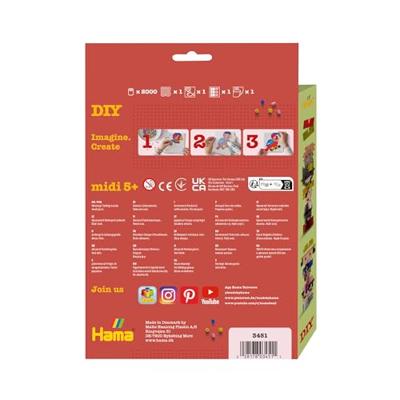 Hama Strijkkralen Midi Gezichten 2000 Stuks