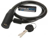 Fietsslot 65 cm + 2 Sleutels - thumbnail