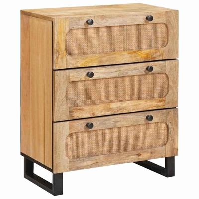 Dressoir Bruin 60 x 33,5 x 75 cm Massief Mango Hout