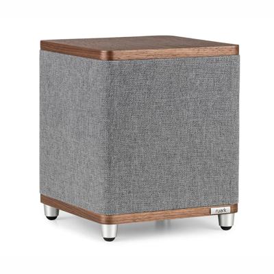 Ruark Audio RS1 subwoofer met ingebouwde versterker - walnoot