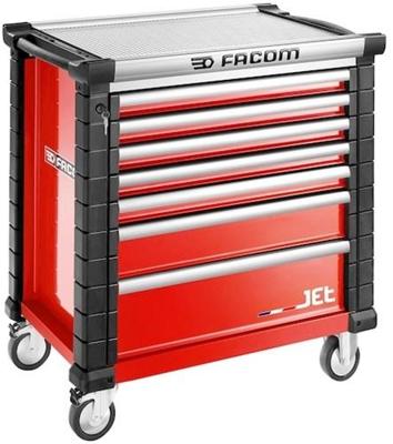 Facom jet gereedschapswagen 7 laden m4 rood - jet.7m4a