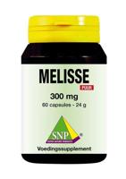 SNP Melisse 300 mg puur 60 Capsules - thumbnail