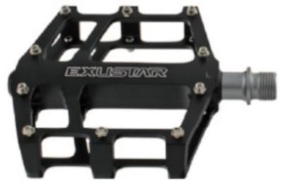 Exustar pedal mtb/bmx e-pb525 black platform pedal