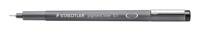 Staedtler pigment liner fineliner, ronde punt, schrijfbreedte 0,1 mm, zwart - thumbnail