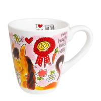 Blond Amsterdam mok horse lover - thumbnail