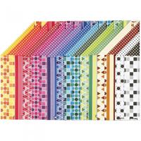 Creativ Company Color bar papier print a4 100gr, 16 vellen - thumbnail