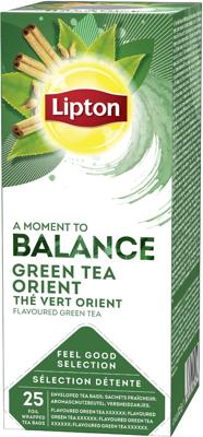 Thee Lipton Balance green tea orient 25x1.5gr