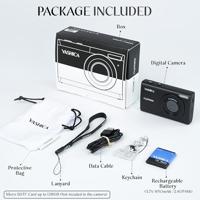 Yashica DigiMate 4K digitale camera, 18x zoom, compact en licht, ondersteunt micro SD-kaarten, ideaal voor reizen, buiten en dagelijks gebruik - thumbnail