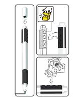 LEGO Gel Pens with Legofigur Black - thumbnail