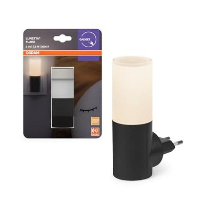 OSRAM HOMELIGHTING LUNETTA FLARE 830 Black 4099854444418 Wandlamp 0.20 W Zwart