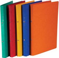 Bronyl ringmap, voor ft A4, uit glanskarton, 2 ringen van 16 mm, geassorteerde kleuren - thumbnail