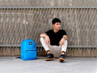 Schoolrugzak Antartik TK20 Blauw - thumbnail