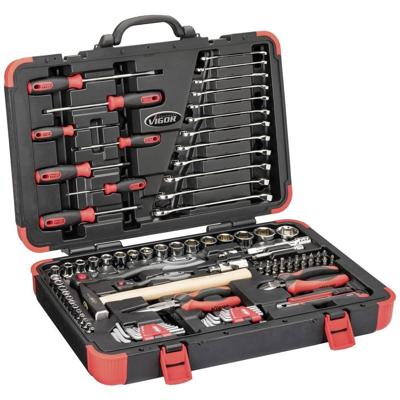 Vigor V4425N Gereedschapskoffer (gevuld)