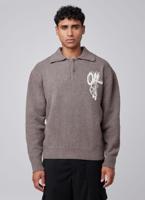 Off The Pitch Boucle Grip Sweater Heren Grijs - Maat M - Kleur: Grijs | Soccerfanshop - thumbnail