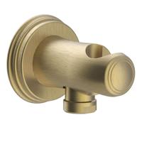 Handdouchehouder Tres Clasic Met Watertoevoer Verouderd Messing Tres - thumbnail