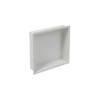 Plieger Inbox inbouwnis met flens 30x30x7.5cm waterproof RVS 4330049 - thumbnail