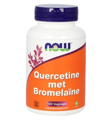 NOW Quercitine With Bromelaine Capsules 120st NOW Quercitine With Bromelaine Capsules 120st