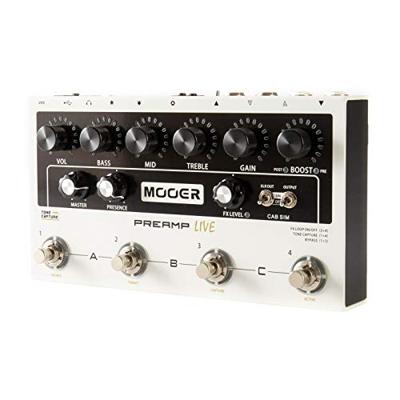 Mooer Preamp LIVE Digital Multi Preamp Modeler effectpedaal
