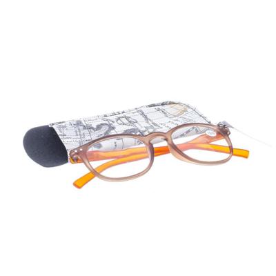 Pharmaglasses Leesbril Comp. +2.00 Brown/orange