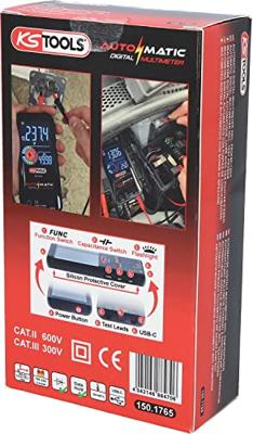 KS Tools 1.501.765 Multimeter Digitaal Incl. tas