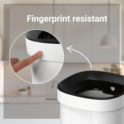 Afvalbak Desq open inworp 20 liter metaal wit Afvalbak Desq open inworp 20 liter metaal wit