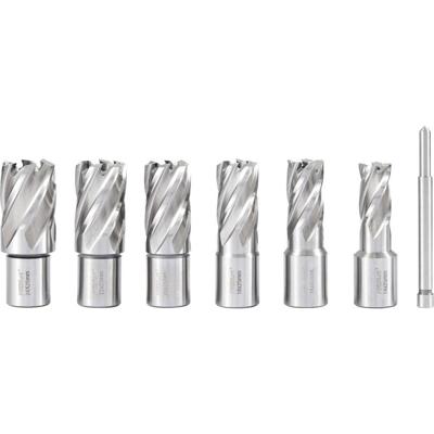 FRITZFURT 3121-1017 Kernboorset 7-delig 14 mm, 16 mm, 18 mm, 20 mm, 22 mm, 24 mm Taai 1 set(s)