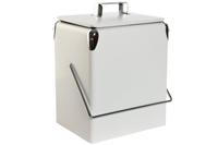 Koelbox Home ESPRIT Wit PVC Metaal Staal Polypropyleen 17 L 32 x 24 x 36 cm - thumbnail