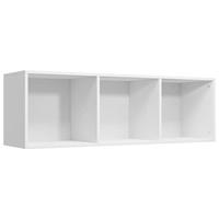 VidaXL Boekenkast/tv-meubel 36x30x114 cm bewerkt hout wit - thumbnail