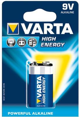 Varta Battery High Energy 9V Alkaline