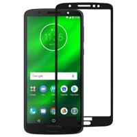 Volledige lijm volledige cover Screen Protector gehard glas film voor Motorola Moto G6 plus - thumbnail