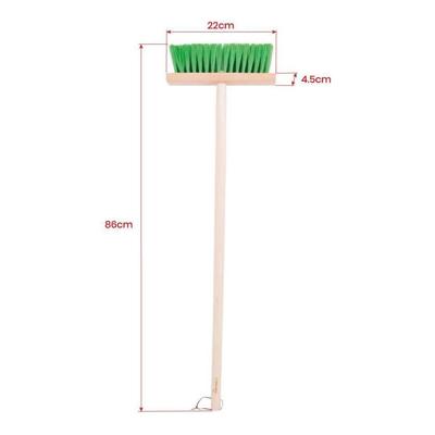 Bigjigs bezem met lange steel
