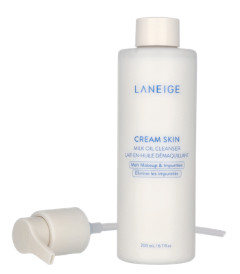 Laneige Cream Skin Milk Oil Cleanser 200 ml Make-up verwijderaar en reiniger Laneige Cream Skin Milk Oil Cleanser 200 ml Make-up verwijderaar en reiniger