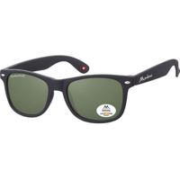 Zonnebril montana met groen g15 polar glas zwart - thumbnail