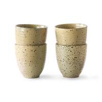 HKliving Gradient Ceramics Mok Set van 4 - thumbnail