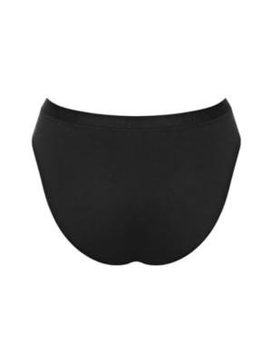 2-pack dames high leg slip Go Casual - Biologisch katoenen hoog opgesneden dames onderbroek - Milieuvriendelijke slips dames