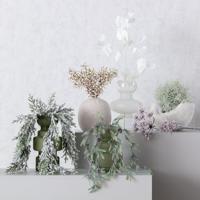 Boltze Home Decoratietak pijnboom hangend 70cm - thumbnail