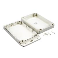 Hammond Electronics 1555H2F17GY Universele behuizing 180 x 120.79 x 37.2 Polycarbonaat Lichtgrijs 1 stuk(s) - thumbnail