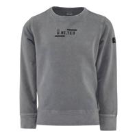 KIDDO sweater Nino met tekst zilvergrijs - thumbnail