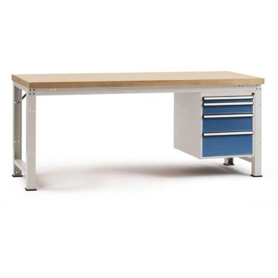 Manuflex WP5422.0001 Werkbank Grijs, Groen