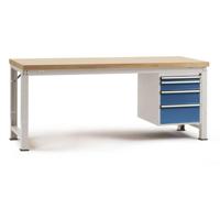 Manuflex WP5422.0001 Werkbank Grijs, Groen - thumbnail