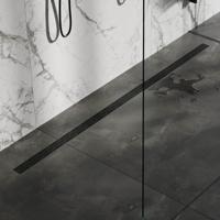 Douchegootrooster Brauer StanGrid Zwart Standaard tbv Douchegoot STD/W/PS 200x7 cm Brauer - thumbnail