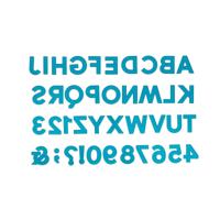 We R Makers • large alphabet dies 5,08cm - thumbnail